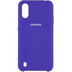 Silicone Case Samsung A01 Purple