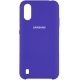 Silicone Case Samsung A01 Purple - Фото 1