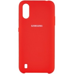 Silicone Case Samsung A01 Red