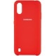 Silicone Case Samsung A01 Red - Фото 1