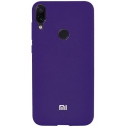 Silicone Case Xiaomi Redmi Note 7 Purple