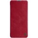Кожаный чехол книжка Nillkin Qin Series для Samsung Galaxy A51 Red