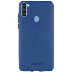 Чехол Molan Cano Smooth Samsung A11/M11 Dark Blue