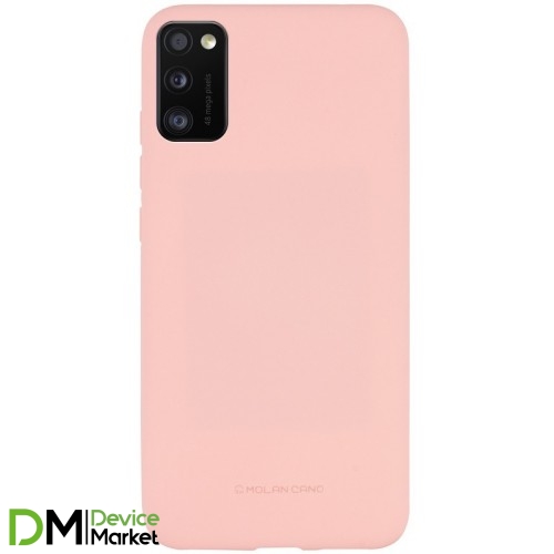 Чехол Molan Cano Smooth Samsung A41 A415 Pink