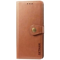 Чехол-книжка Getman Xiaomi Redmi Note 9 Brown