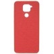 Silicone Case Jeans Xiaomi Redmi Note 9 Red - Фото 1