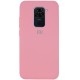 Silicone Case Xiaomi Redmi Note 9 Pink - Фото 1