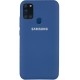 Silicone Case Samsung A21S A217 Blue - Фото 1
