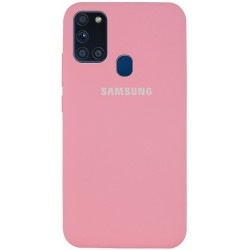 Silicone Case Samsung A21S A217 Pink