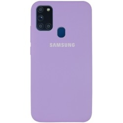Silicone Case Samsung A21S A217 Violet