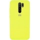 Silicone Case Xiaomi Redmi 9 Yellow - Фото 1