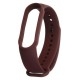 Ремінець для Фітнес-трекера Xiaomi Mi Band 5/6 Marsala - Фото 1
