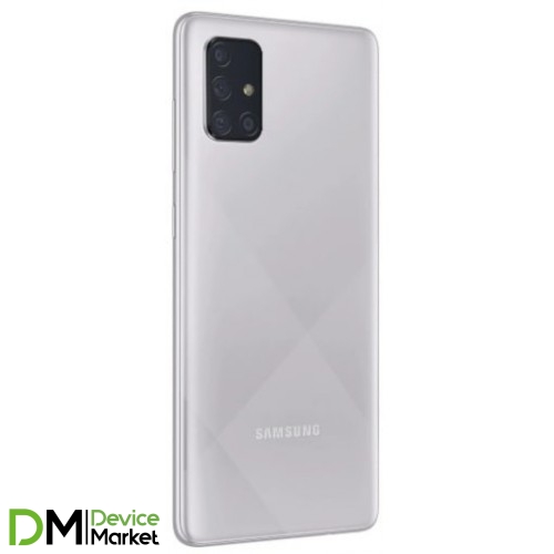 Смартфон Samsung Galaxy A71 6/128GB Haze Crush Silver (SM-A715FZSUSEK) UA-UCRF
