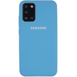 Silicone Case Samsung A31 Blue
