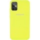 Silicone Case Samsung A31 Yellow - Фото 1