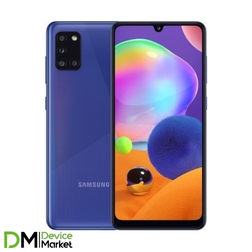 Смартфон Samsung Galaxy A31 4/64GB (SM-A315FZBUSEK) Blue UA-UCRF