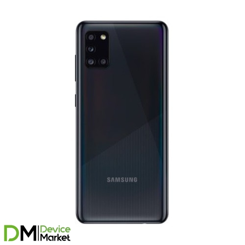 Смартфон Samsung Galaxy A31 4/128GB (SM-A315FZKVSEK) Black UA-UCRF