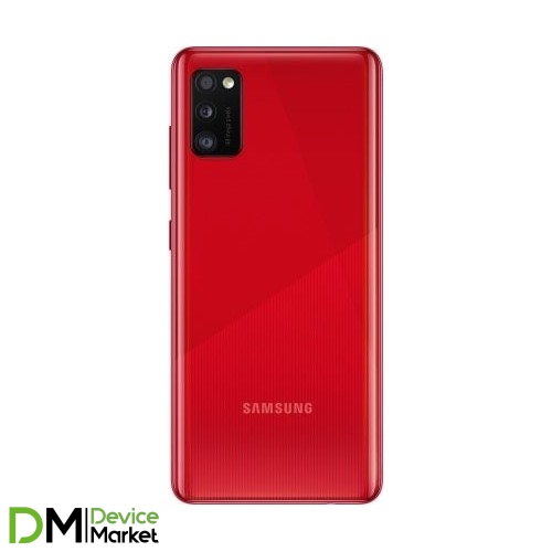 Смартфон Samsung Galaxy A41 SM-A415F 4/64GB (SM-A415FZRDSEK) Prism Crush Red UA