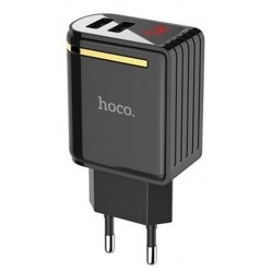 Мережевий зарядний пристрій Hoco C39A 2.4A Black
