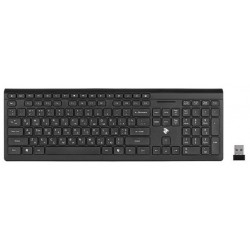 Клавіатура 2E KS210 Slim WL USB Black (2E-KS210WB)