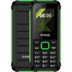 Телефон Sigma mobile X-Style 18 Track Black-Green