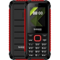Телефон Sigma mobile X-Style 18 Track Black-Red