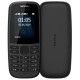 Телефон Nokia 105 SS 2019 Black - Фото 1