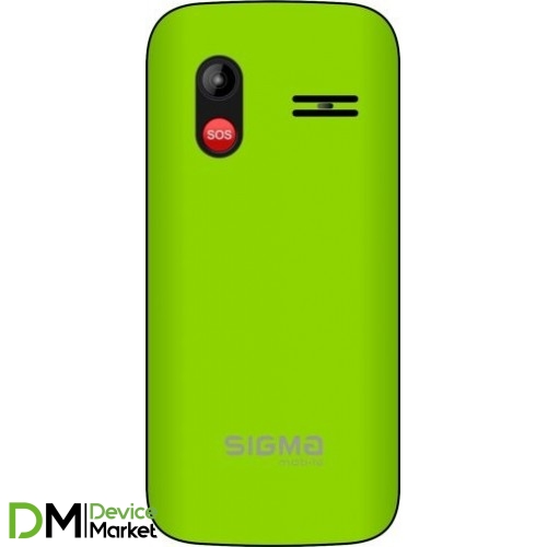 Телефон Sigma Comfort 50 HIT 2020 Green