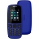 Телефон Nokia 105 SS 2019 Blue - Фото 1