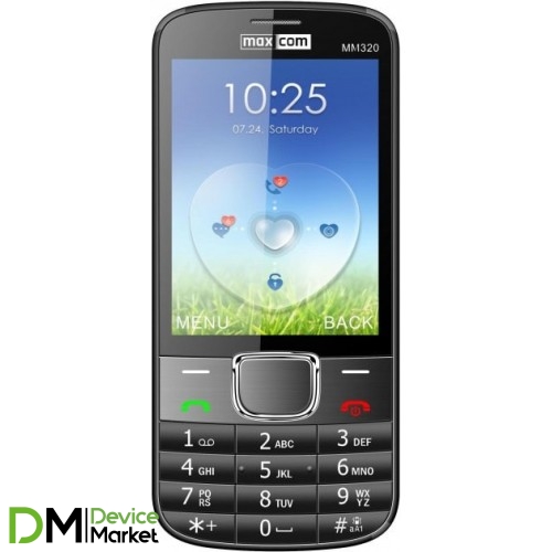 Телефон Maxcom MM320 Black