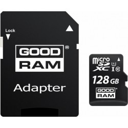 Карта памяти Goodram microSDХC 128GB UHS-I + адаптер