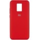 Silicone Case Xiaomi Redmi Note 9S/9 Pro Dark Red