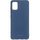 Чехол Molan Cano Smooth Samsung A71 Blue