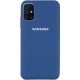 Silicone Case Samsung M31S M317 Navy Blue - Фото 1