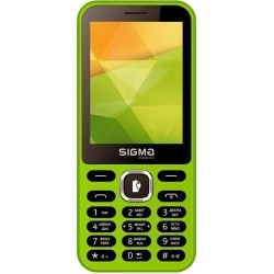 Телефон Sigma mobile X-Style 31 Power Green