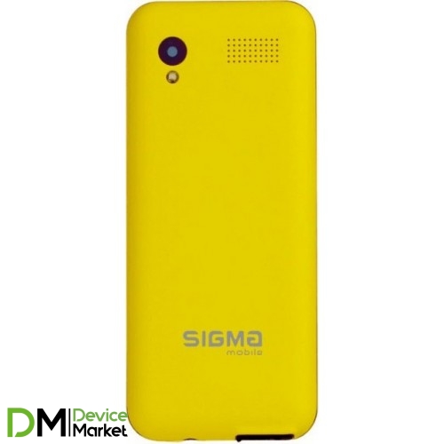 Телефон Sigma mobile X-Style 31 Power Yellow