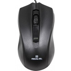 Мишка REAL-EL RM-213 USB Black