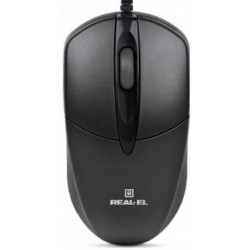Мишка REAL-EL RM-211 USB Black