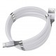 USB кабель Florence MagNet Type-C 1m 3A White - Фото 1