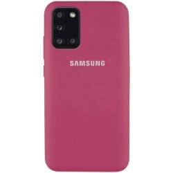 Silicone Case Samsung A31 Rose Red