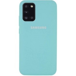 Silicone Case Samsung A31 Ice Blue