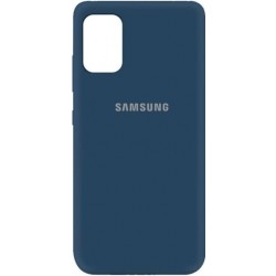 Silicone Case Samsung A31 Navy Blue