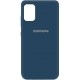 Silicone Case Samsung A31 Navy Blue - Фото 1