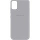 Silicone Case Samsung A31 Gray - Фото 1