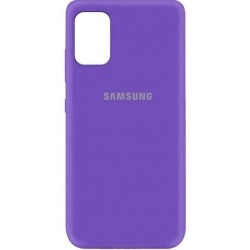 Silicone Case Samsung A31 Purple