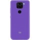 Silicone Case Xiaomi Redmi Note 9 Violet - Фото 1