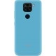 Silicone Case Xiaomi Redmi Note 9 Blue - Фото 1