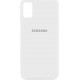 Silicone Case Samsung A41 White - Фото 1