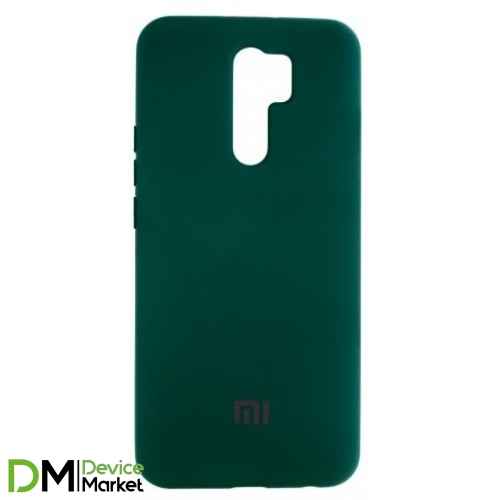 Silicone Case Xiaomi Redmi 9 Dark Green