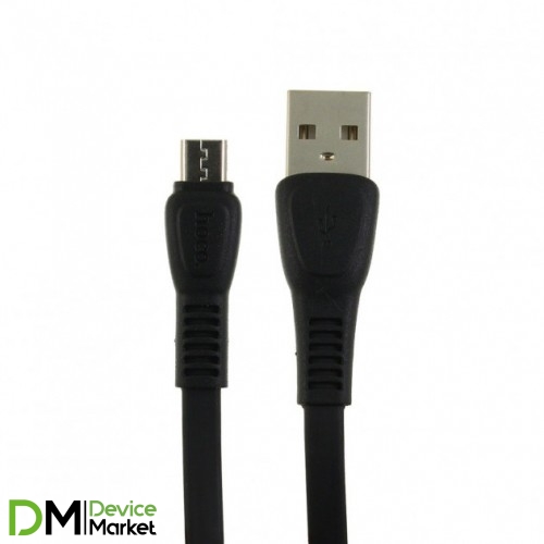 Кабель Hoco X40 Noah USB to Micro 1m Black